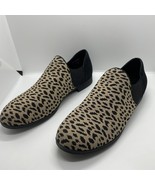 Skechers Cleo Prep Slip On Shoe Womens Size 8 Chic Cheetah Black Tan Office - $26.38