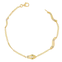 Diamond Serpentine Strand Bracelet - €1.115,40 EUR