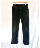 J Crew Low-Rise Bootcut Cords SIZE 27 TALL Corduroy Pants Faded Black Women - $20.52 CAD