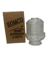 Vintage Home Interiors Homco Princess Lite Glass Fairy Lamp Candle Holde... - $26.00