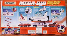 Vintage Matchbox Space Shuttle Transporter Mega-Rig Play Set 1997 - £171.67 GBP