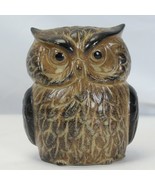 Owl Bank 2 Face Double Side Knobler Ceramic 1970&#39;s - $724.54 MXN