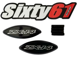 ZX14R ZX14 Mirror Block Off Plates 2006-2020 2021 2022 2023 2024 Black Kawasaki - £18.82 GBP