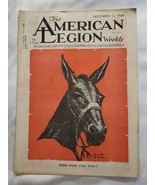 1924 THE AMERICAN LEGION WEEKLY MAGAZINE PAPER USA ANTIQUE BOOK DECEMBER... - €25,91 EUR
