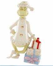 Lenox Grinchy Gifts Figurine Ornament How Grinch Stole Dr Seuss Christmas NEW - £56.10 GBP