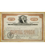 Vintage Paper Stock Certificate New York Central Railroad 1944 Scripophily - $19.79