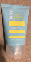 bliss Vegan Lemon &amp; Sage Maxmum Moisture Cream Body Butter 50 ml. - £10.31 GBP