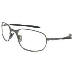 Vintage Oakley Brille Rahmen A-Wire Matt Grau Wrap Rund Draht Felge 55-20-135 - £59.59 GBP