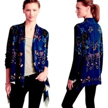 Anthropologie Botanical Gardens Cardigan Small 2 4 Vibrant Colors Breathable NWT - £76.37 GBP