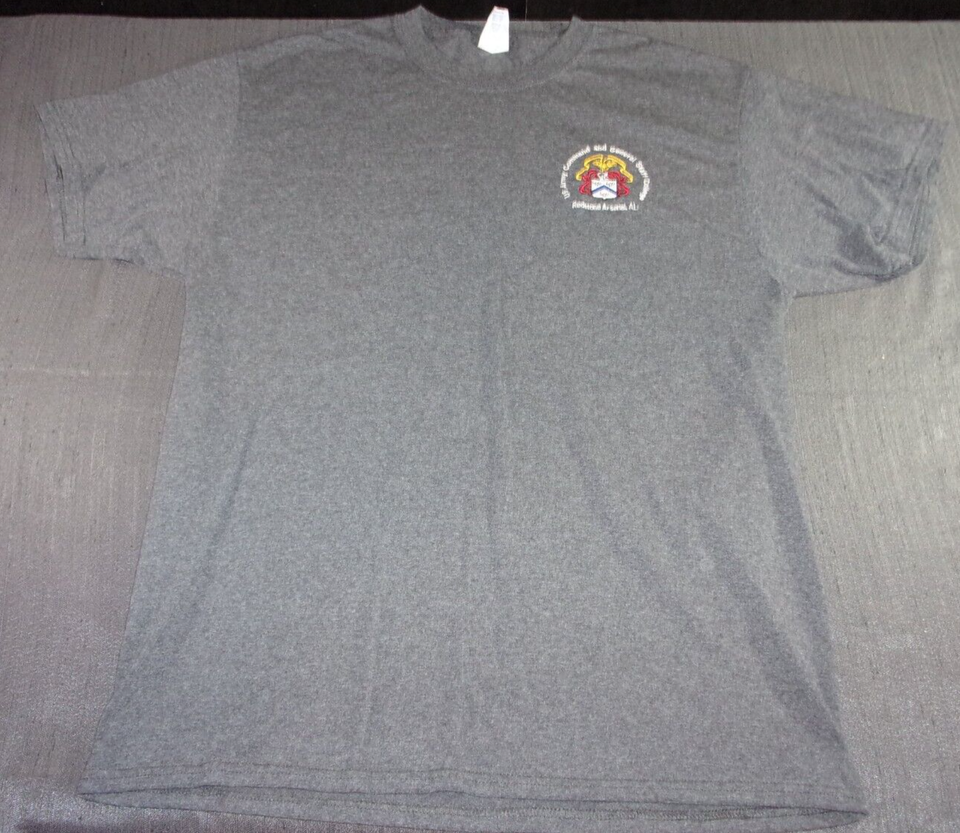 US ARMY COMMAND &amp; GENERAL STAFF COLLEGE REDSTONE ARSENAL AL GRAY T-SHIRT... - $29.45