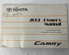 2007 Toyota Camry Owners Manual Handbook OEM B04B29020 - $30.59