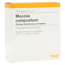 Mucosa Compositum ampoules 10 pcs - £52.75 GBP