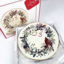 Lenox Winter Greetings Fine Ivory China 8&quot; Salad Dessert Plates Set of 6 - £190.08 GBP