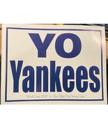 8.5&quot; X 11&quot; Card Stock 2000 World Series YO YANKEES SIGN *Pre-Owned/Nice*... - $16.28 CAD