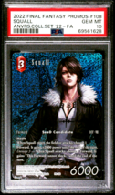 2022 Final Fantasy TCG: Anniversary Collection Set&#39; 22 #108 Squall PSA 10 POP 12 - £66.85 GBP