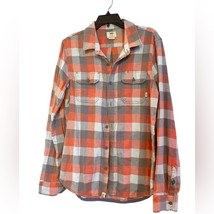 VANS Casual Button Up Plaid Shirt Size Medium - $25.74