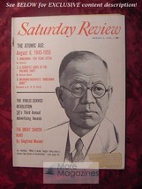 Saturday Review August 6 1955 Hiroshima Michihiko Hachiya Siegfried Mandel - £6.90 GBP