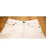 Free People Women&#39;s Shorts Size: W25 White CUTE Pockets Summer Fly Button - £12.44 GBP