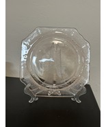 Vtg 1930&#39;s Anchor Hocking Princess Pink Depression Glass 9&quot; Plate - $28.51 CAD