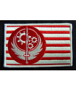 Brotherhood of Steel BOS FLAG Fallout inspired cosplay patch Hook and Loop - £7.05 GBP