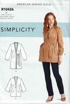 Simplicity 10426 Sewing Pattern Misses Jacket Size 6-14 - £6.31 GBP