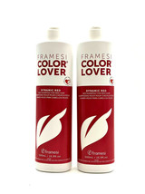 Framesi Color Lover Dynamic Red Shampoo For Red Hair 16.9 oz-Pack of 2 - £30.99 GBP