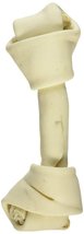 Savory Prime Supreme Knotted Bone, White, 9-10&quot; - $19.26