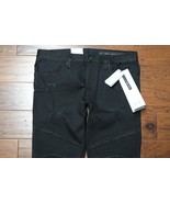 Armani Exchange A|X $$190 J27 Men&#39;s Skinny Biker Black Stretch Cotton Je... - $65.99