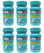 6-PK Simethicone Gas Relief Chewable Tablets 80mg Anti-Gas Bloating 36CT... - $37.73 CAD