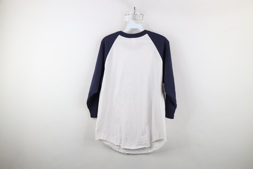 Vtg 90s Mens M University of San Diego Baseball 3/4 Sleeve Raglan T-Shirt USA Item image 14