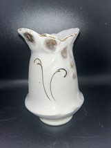 IMPERIAL SEMI PORCELAIN MYOTT SONS&amp;CO THE BURTON MILK PITCHER Vase Antique - $45.46