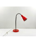 Red vintage Ikea Kvart desk lamp Marianne and Knut Haberg office table l... - £27.50 GBP
