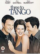 Three To Tango DVD (2001) Matthew Perry, Santostefano (DIR) Cert 12 Pre-Owned Re - £13.04 GBP