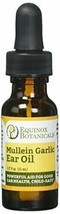 Equinox Botanicals Oils &amp; Salves Mullein Garlic Ear Oil 0.5 oz. - £14.98 GBP