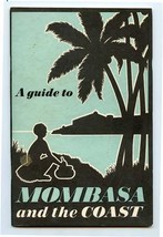 A Guide to Mombasa and the Coast Booklet Kenya Africa 1960  - £37.38 GBP