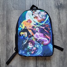 New Demon Slayer Kimetsu No Yaiba Manga Anime Backpack School Bag Tanjiro Nezuko - £23.73 GBP