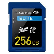 Elite 256Gb Uhs-I/U3 Sdxc Memory Card U3 V30 4K Uhd Read Speed Up To 90Mb/S For  - £25.57 GBP