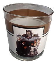 Norman Rockwell Lowball Rocks Whiskey Glass 1927 Tea Time Old Fashioned Glass - £7.46 GBP