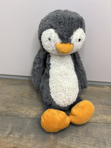 Jellycat Bashful Penguin Plush Gray White London Lovey 12&quot; - £1,946.35 GBP