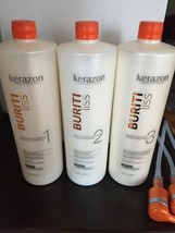 Brazilian Keratin Treatment Queratina Keratina KERAZON Buriti Liss KIT - £224.86 GBP