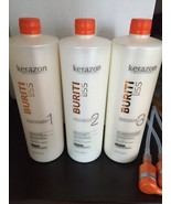 Brazilian Keratin Treatment Queratina Keratina KERAZON Buriti Liss KIT - $409.11 CAD