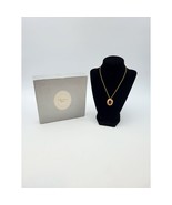 Christian Dior Pendant Necklace Amethyst Purple Baguette Missing Stones - $259.79 CAD