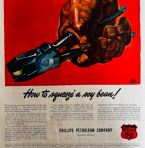 1947 Phillips 66 Petroleum  Advertisement Gasoline And Oil Vintage DWWW6 - $29.99