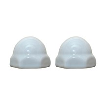 Norris Color Replacement Plastic Toilet Bolt Caps - Set of 2 - White - £35.51 GBP