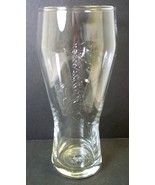 Pint Beer Glass Budweiser clear bowtie logo embossed - £7.40 GBP