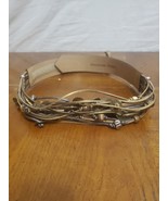 Ginnie Johansen Belt Multistrand Bronze Gold Rope Beads Adjustable Boho ... - $316.27 MXN