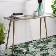 Console Table In Milk Chocolate And Modern Style From Safavieh Home. - $107.92