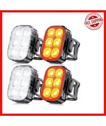 Durable Bike Headlight and Tail Light Combo - Portable, Shockproof &amp; Wat... - $39.59