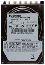 Toshiba MK4032GAX 40GB UDMA/100 5400RPM 8MB 2.5-Inch Notebook Hard Drive - £12.86 GBP