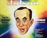 Al Jolson Sung By Norman Brooks [Vinyl] Norman Brooks - $9.75